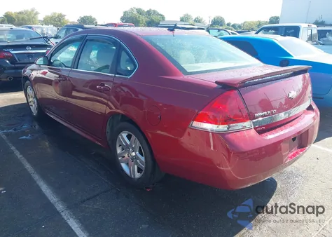 2011 Chevrolet Impala Lt из США, поврежденный, VIN 2G1WB5EK6B1128402